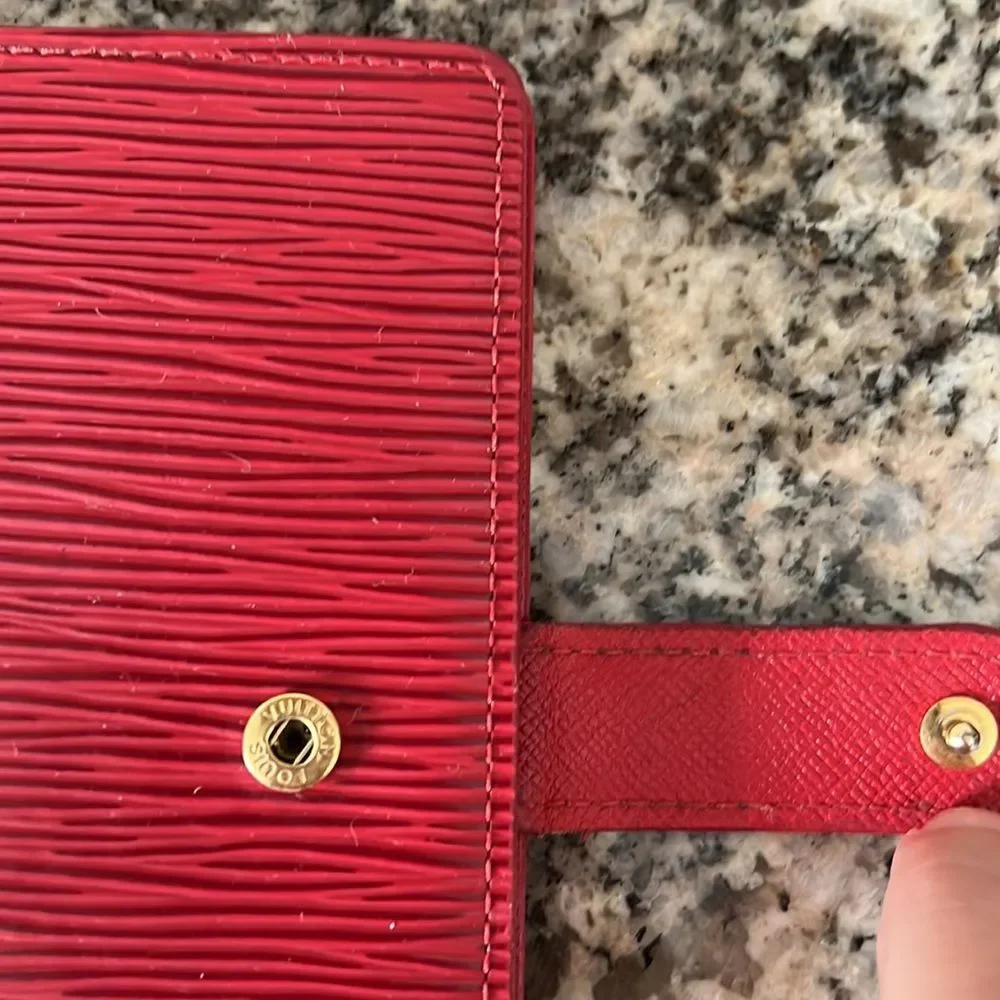 Authentic Louis Vuitton Epi Agenda PM